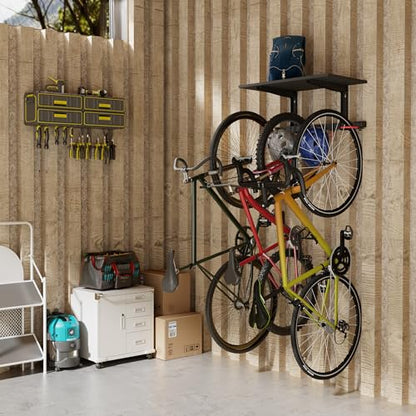 WheelsUp Bike Wall Mount with Shelf
