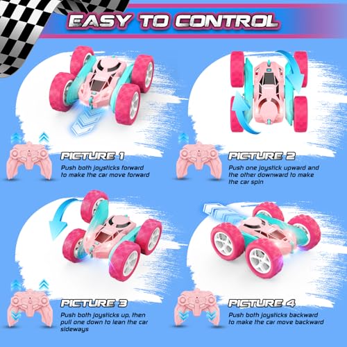 Pink Remote Control Car for Girls