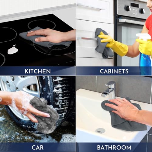 Microfiber Cleaning Cloth (12 Count)