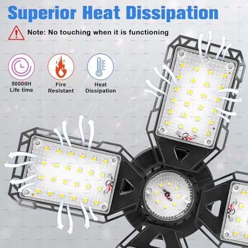 LED Garage Lights 4 Pack (4 Count)