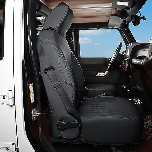 Wrangler JK Seat Covers Custom Fit for Jeep Wrangler (3 Count)