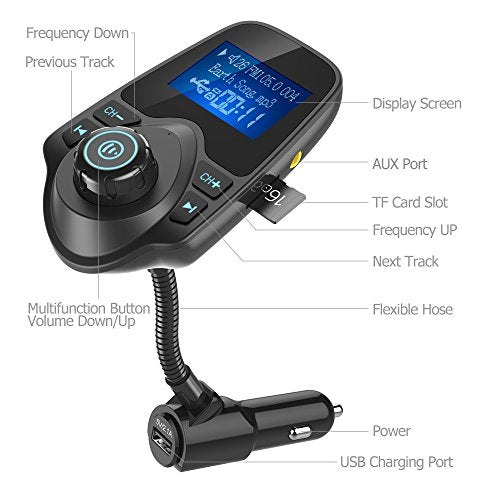 Bluetooth 5.4 Car Adapter