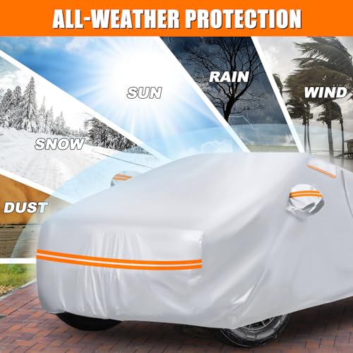 6 Layers Silver Waterproof Car Cover Replace for Tesla Cybertruck