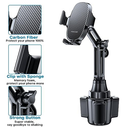 2025 Latest Upgraded] Universal Cup Phone Holder for Car