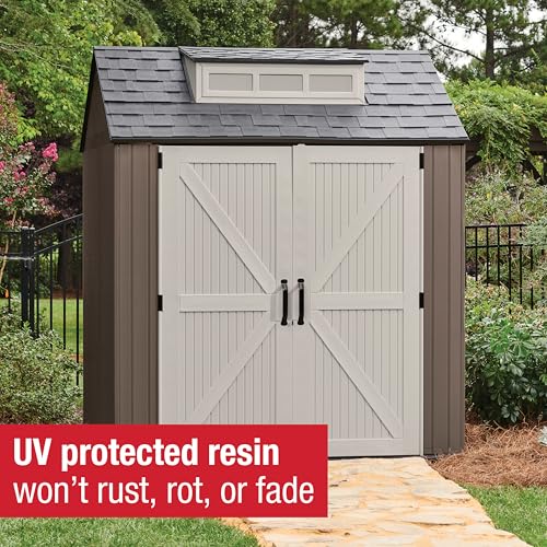 Large Resin Outdoor Storage Shed With Floor