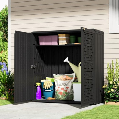 Outdoor Storage Cabinet Waterproof (640 Ounce)