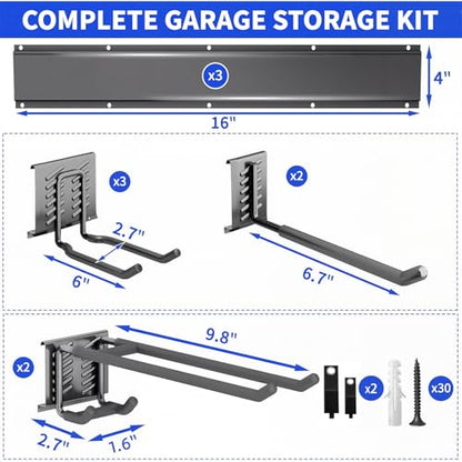 Garage Tool Organizer Wall Mount