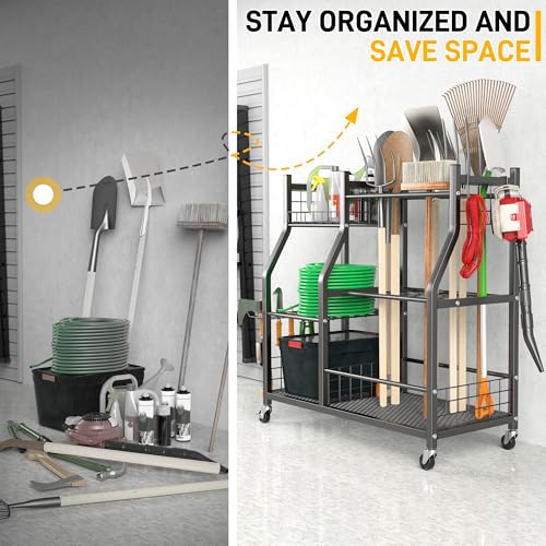 Garden Tool Organizer Stand