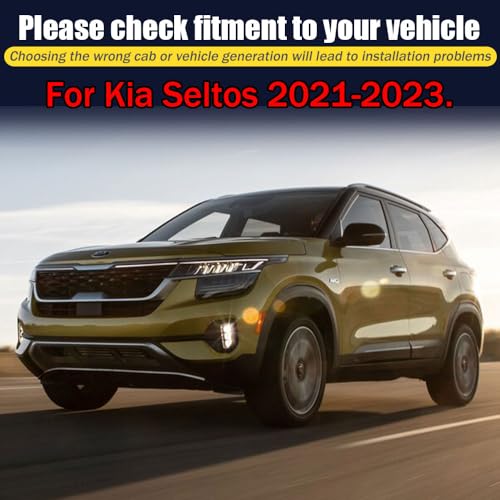 Rain Guards for Kia Seltos 2021 (6 Count)