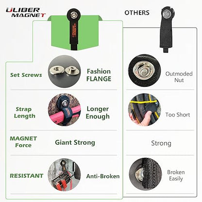 Strong Magnetic Storage Straps (2 Count)