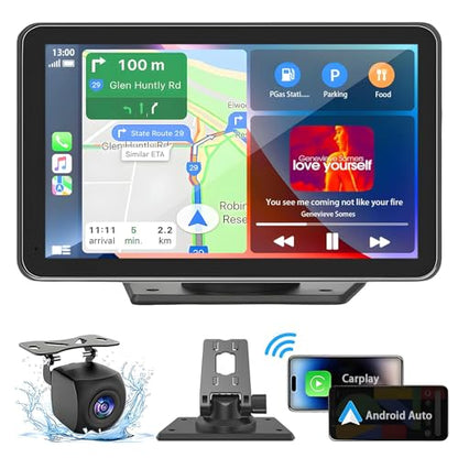 Carplay Screen for Car 7" with Wireless Apple CarPlay & Android Auto