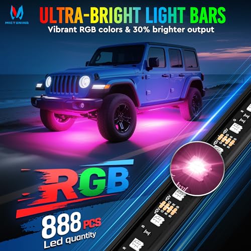 U8 RGB Underglow LED Light Bar (50.4 Ounce)