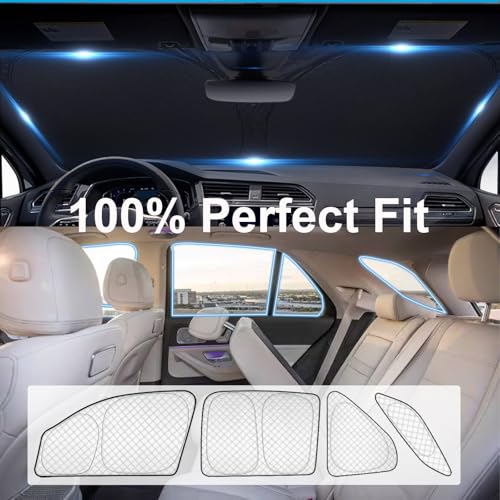 10pcs Thicken Sun Shades for Mercedes Benz GLE 2020 (10 Count)