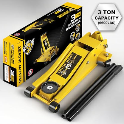 3 Ton Hydraulic Floor Jack Dual Pump for Quickly Car Lift