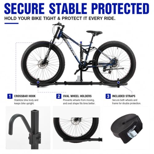 Platform Bike Rack for Car Hitch