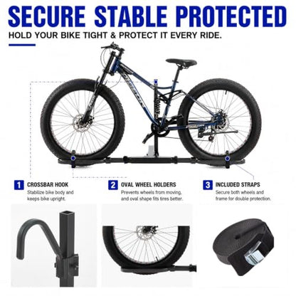 Platform Bike Rack for Car Hitch