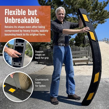 Rubber Parking Curb
