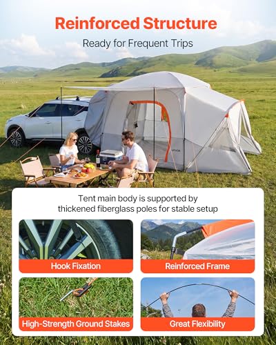 SUV Camping Tent for 5