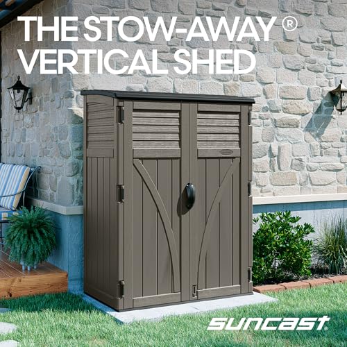 54 Cu Ft Medium Vertical Storage Shed