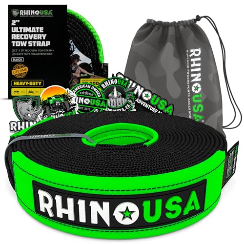 Offroad Recovery Tow Strap (20 Foot)