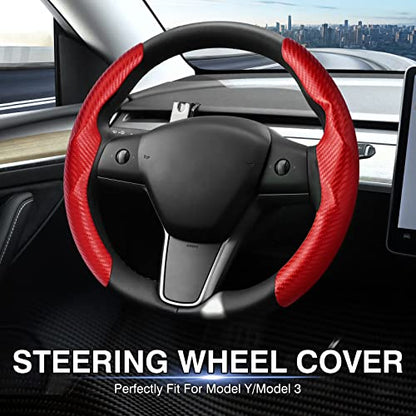 Steering Wheel Cover for Tesla Model 3