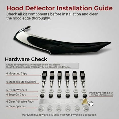 Hood Deflector Guard fits Kia Sorento 2016
