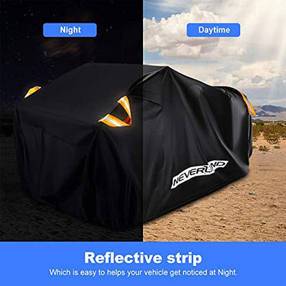 ATV Cover 300D Waterproof Heavy Duty 4 Wheel Quad Cover up to 82"