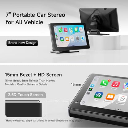 7 Inch Portable Carplay Screen for Car