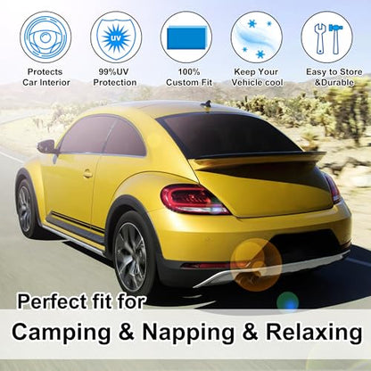 Window Shades for Volkswagen VW Beetle 2012 (6 Count)