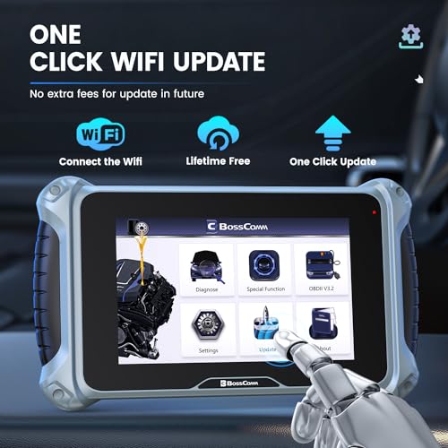 2026 BOSSCOMM eTouch770 OBD2 Scanner Diagnostic Tool