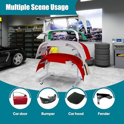 Floor Mobile Bumper Storage Rack