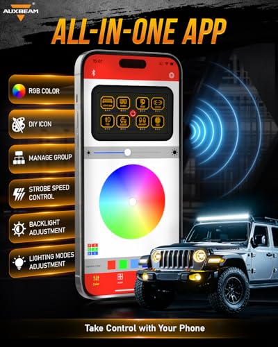 8 Gang Switch Panel Bluetooth AR