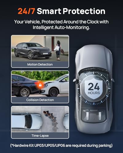 4K Dash Cam Front and Rear
