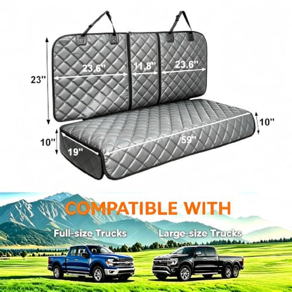 Dog Car Seat Cover for Back Seat