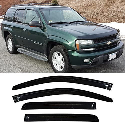 Window Visors Rain Guards for 2002 (4 Count)