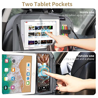 Car Backseat Organizer with Foldable Tablet Holder (18.6952 Ounce)