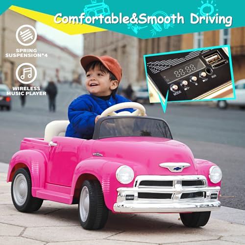 12V Kids Ride on Car Licensed Chevrolet 3100