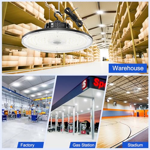 9Pack UFO LED Low Bay Light 4000K 80W 100W 150W 21 (9 Count)