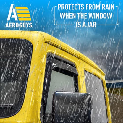 Extra Durable Window Deflectors in (2 Count)