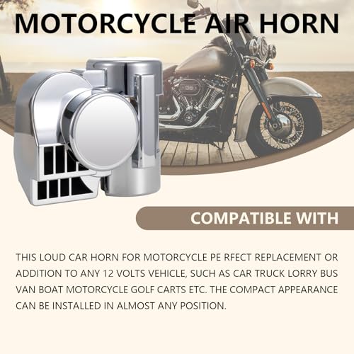 Snail Air Horn Train Horn for Motorcycle