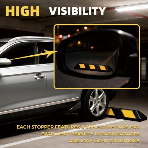36" Rubber Parking Stop (2 Count)