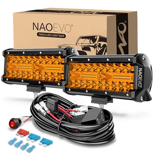 7 Inch LED Light Bar (2 Count)