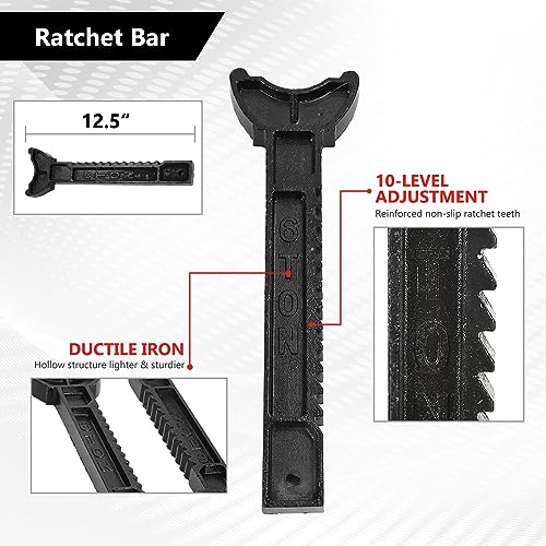 6 Ton (12,000 LBS) Automotive Jack Stands