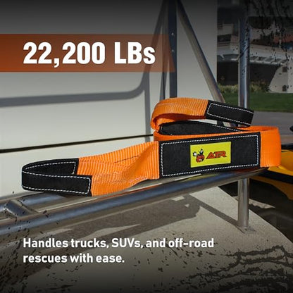 Recovery Tow Strap 3 x 20 ft