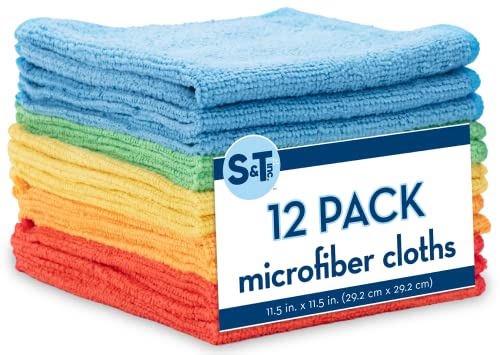 Microfiber Cleaning Cloth (12 Count)