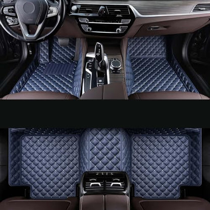 Car Floor Mat Fit 99% Sedans Sports Cars Luxury Custom Car Mats for SUV Women Leather Automotive Floor Mats All Weather Car Mats Diamond Floor Mats for Trucks