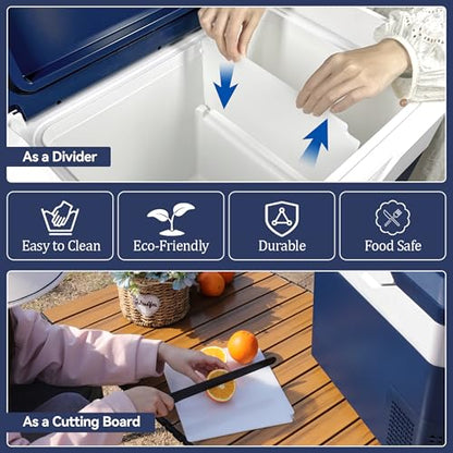 Car Refrigerator Portable 12V Fridge 32 Quart 12 Volt Freezer Compressor Cooler 12V