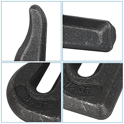 3 8 inch Weld On Grab Hooks (6 Count)