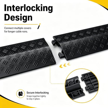 2 Pack 40.5" Cable Ramp 1