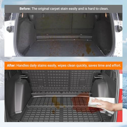 Fuel Cargo Mat Backrest Mat Compatible with 2017